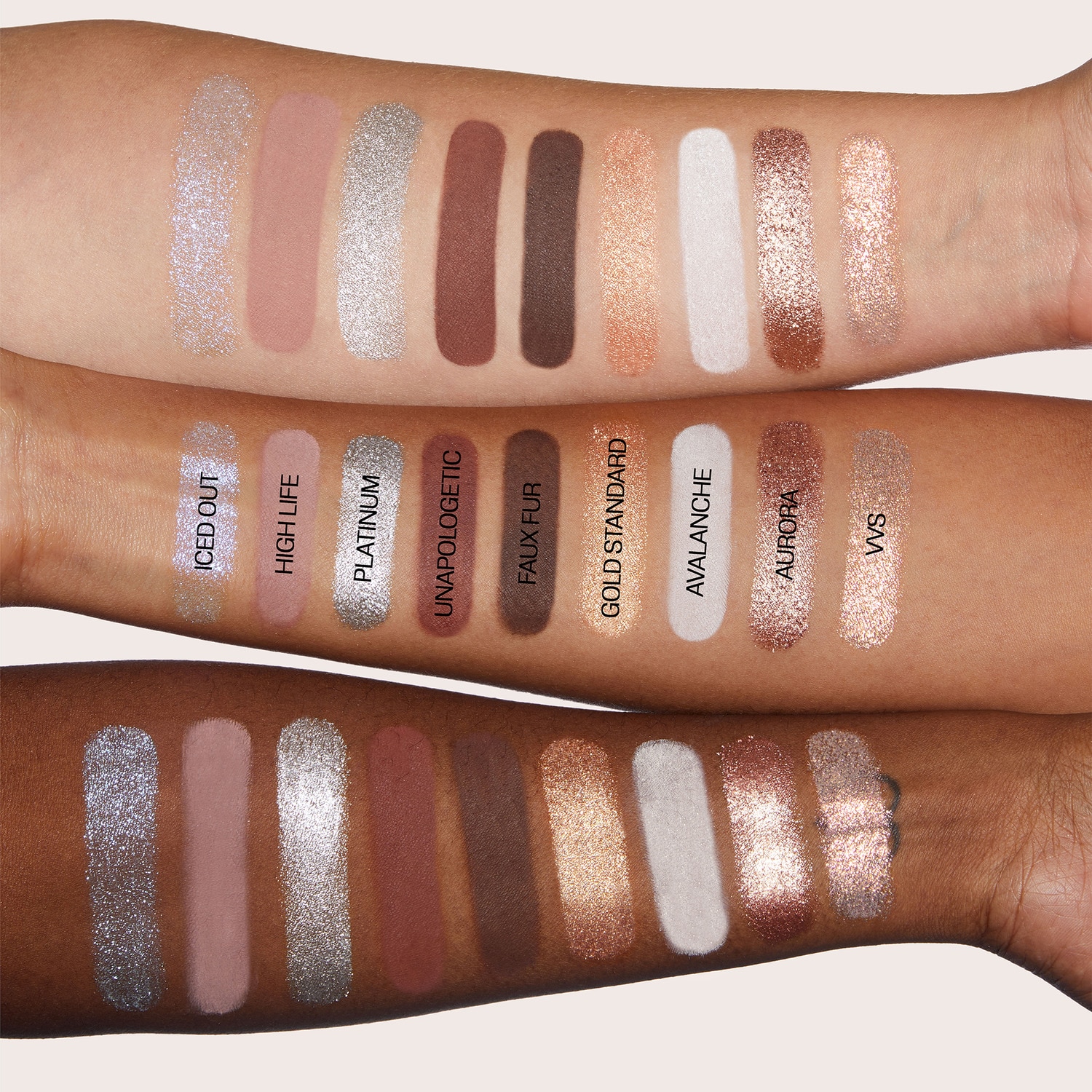 ICY NUDE EYESHADOW PALETTE (PALETA DE SOMBRAS PARA OJOS)